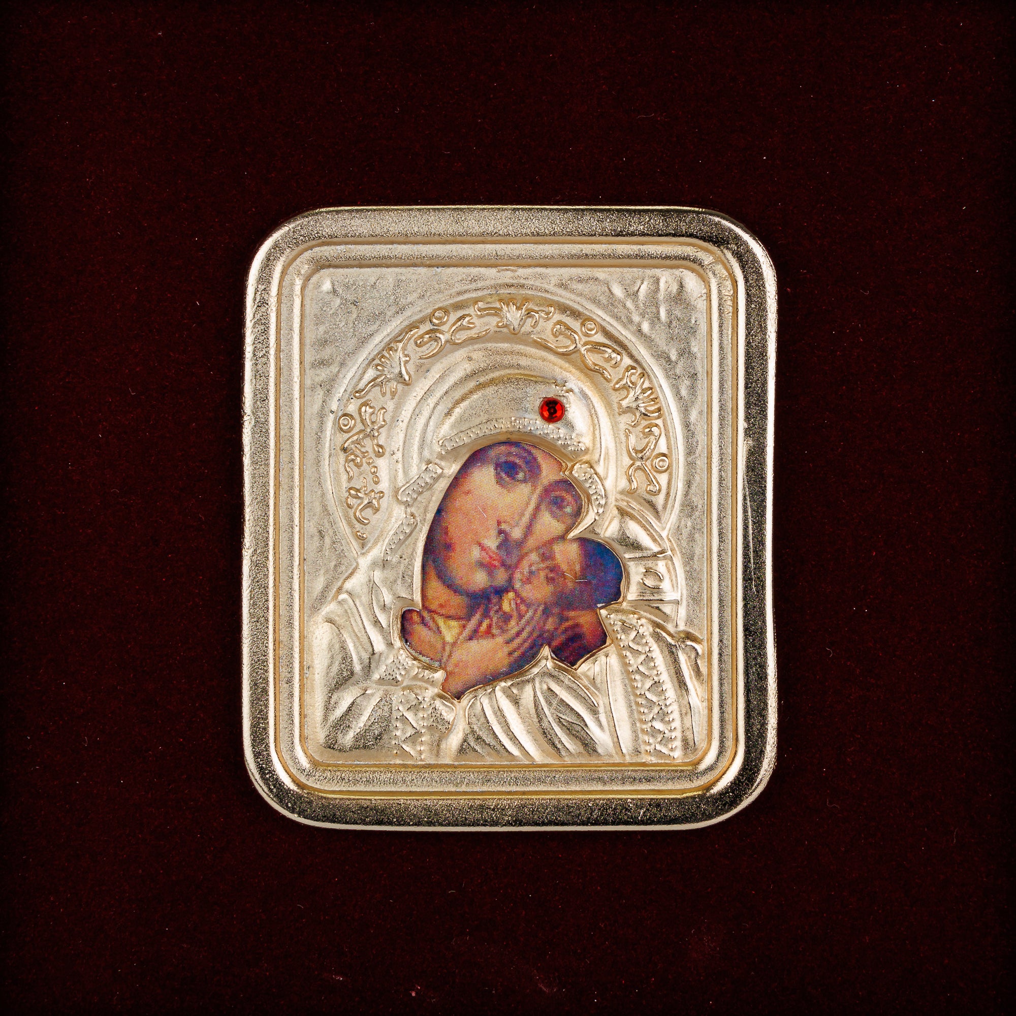 Icon of the Holy Mother of God - Inspired by St. Naum Monastery, Ohrid