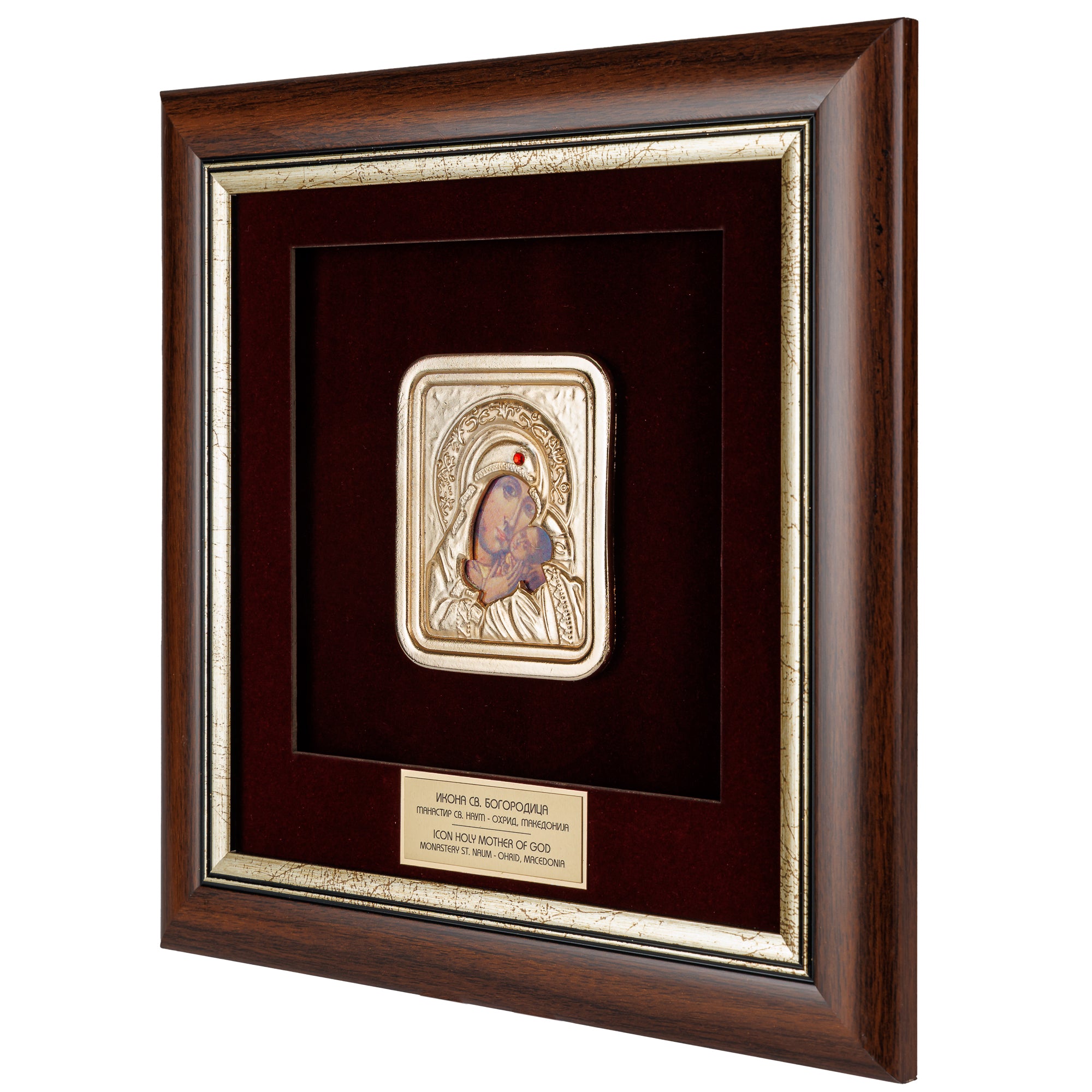 Икона на Света Богородица - инспирирана од манастирот Св. Наум, Охрид