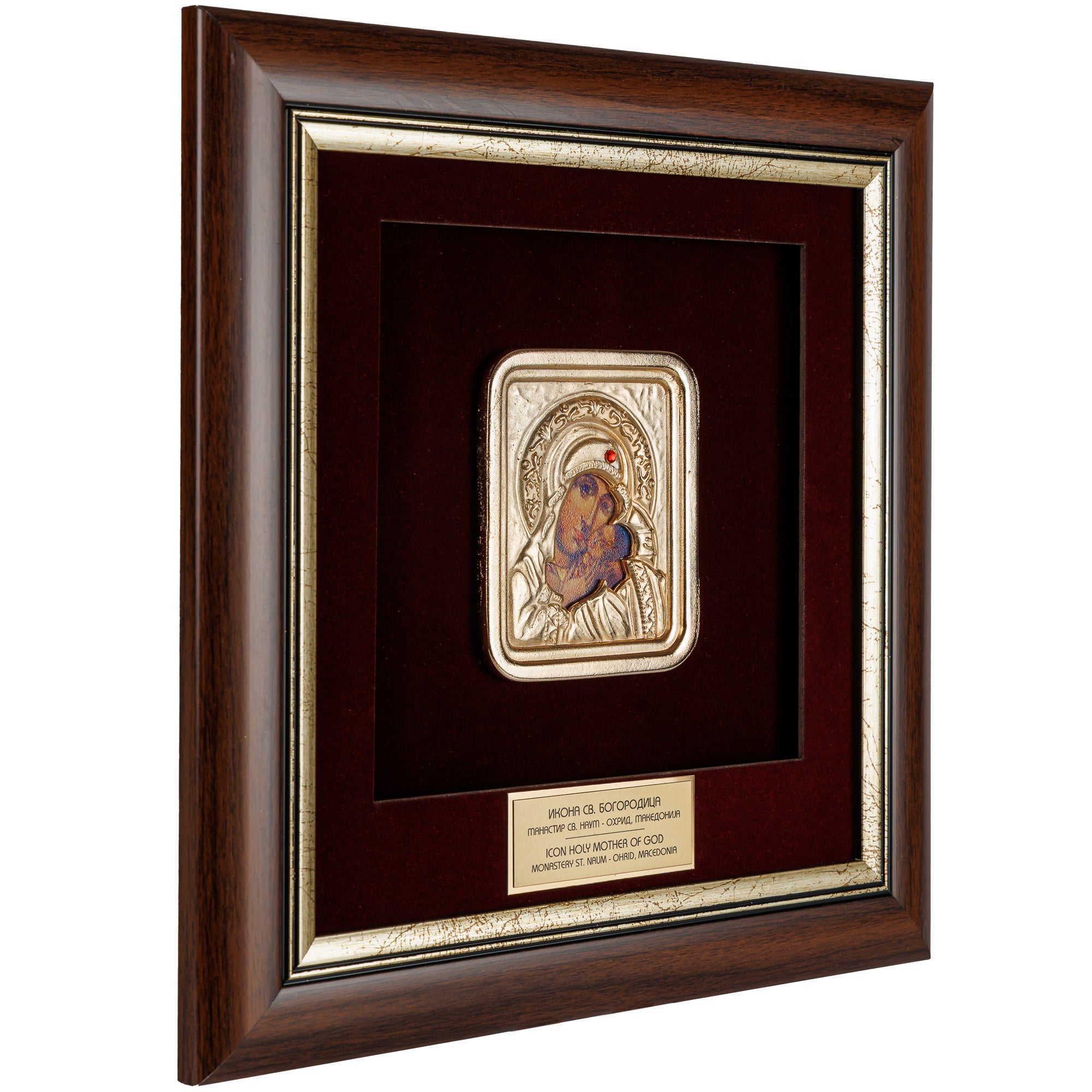 Икона на Света Богородица - инспирирана од манастирот Св. Наум, Охрид
