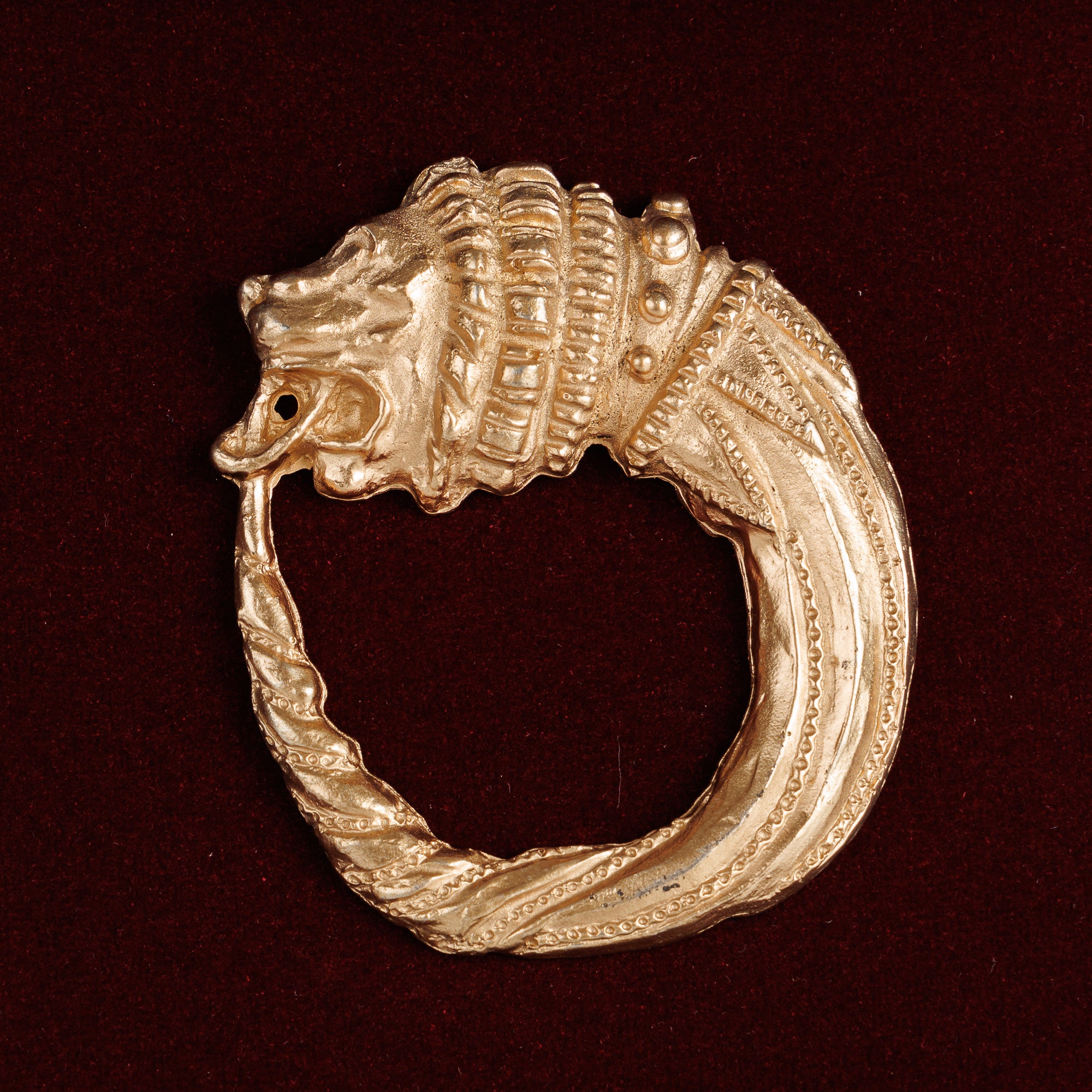 Earring with the Face of a Lion – A Symbol of Strength and Heritage