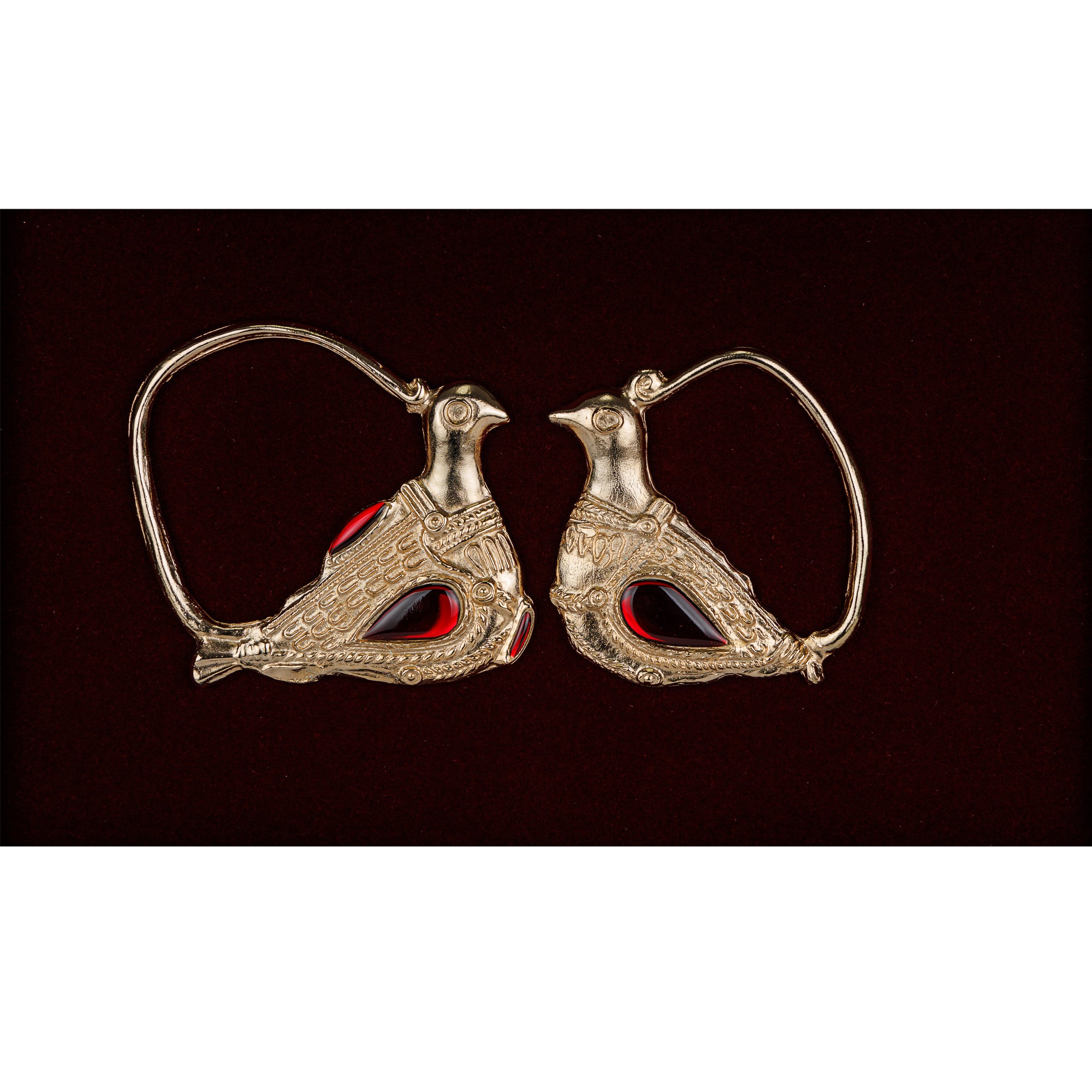 Golden Doves Earrings