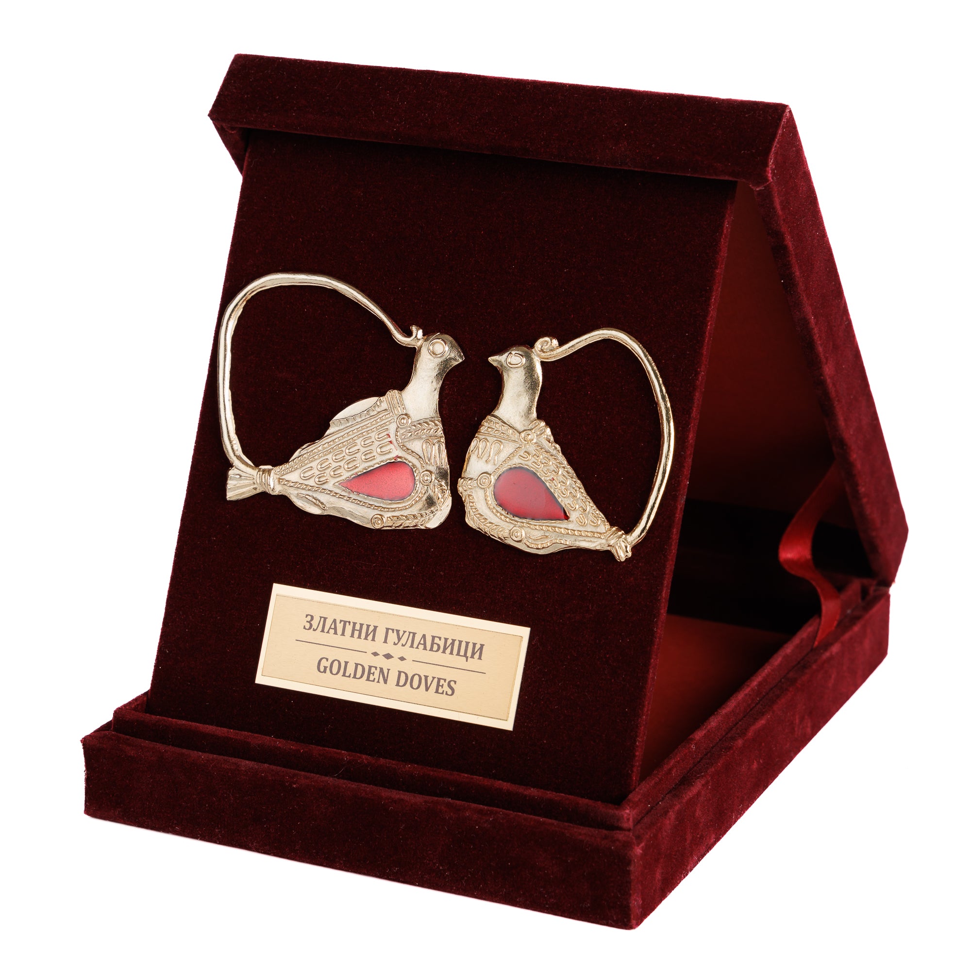 Golden Doves Earrings – A Symbol of Love and Peace in Ancient Macedonia