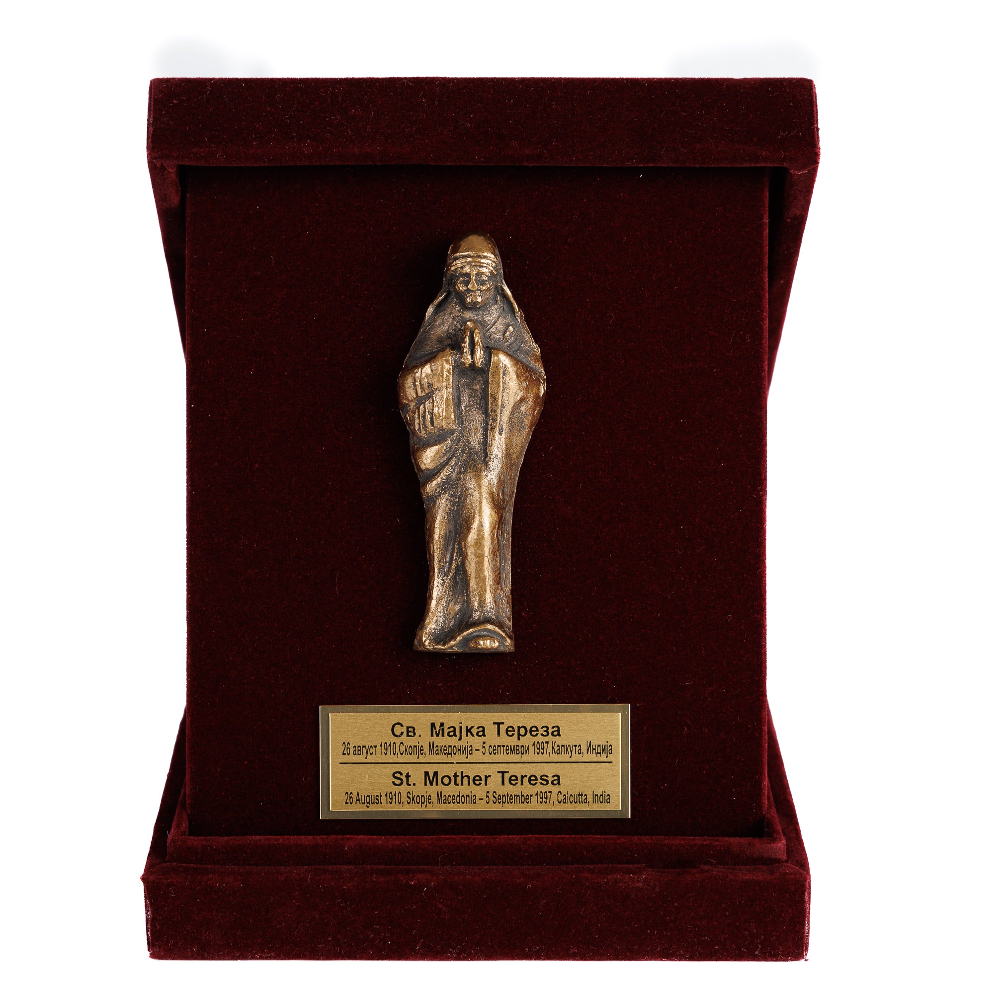 St. Mother Teresa Figurine – A Tribute to Macedonia’s Saint of Compassion and Humanity